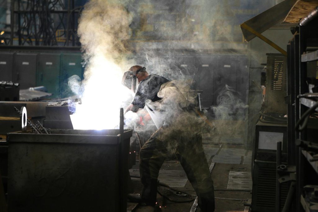 industrial production area