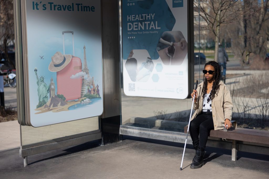 Ensure safe, accessible surfaces at transit stops and public transportation facilities.