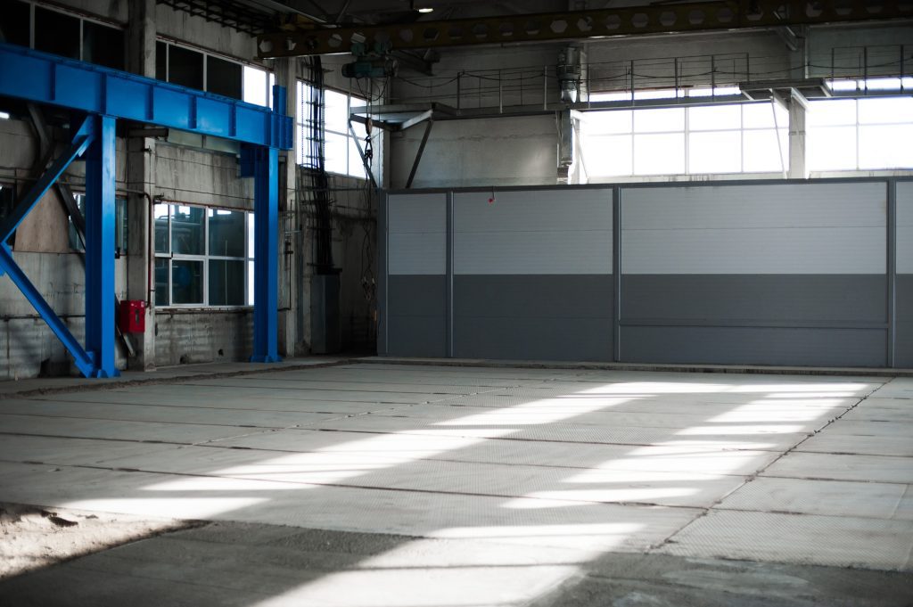 warehouse slab-on-grade floor