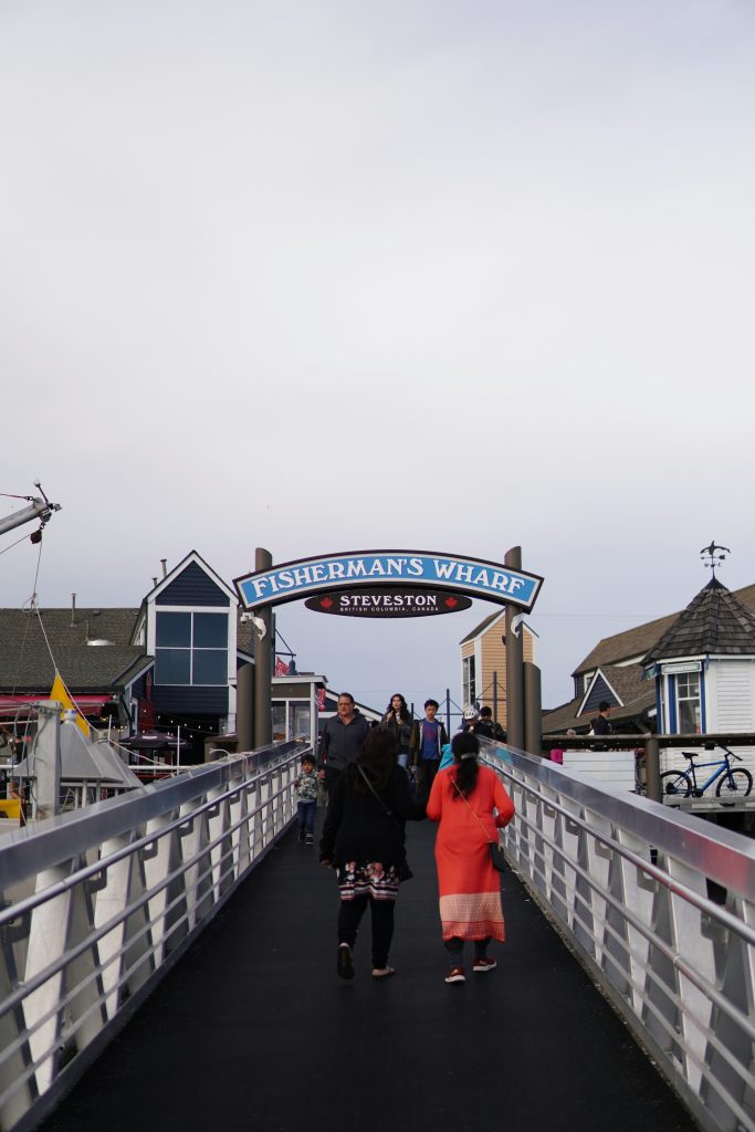 Steveston Village in Richmond, BC