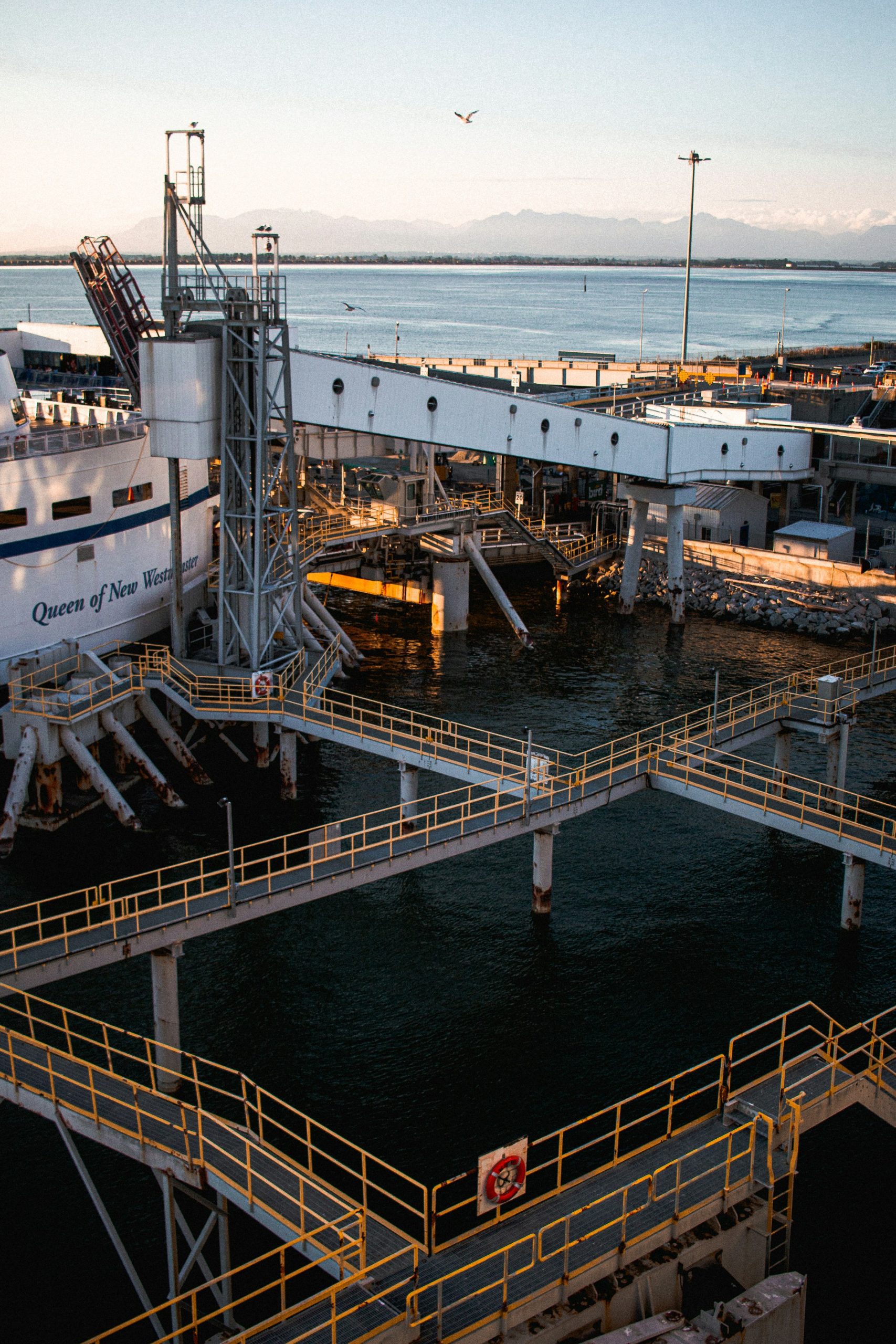 Ferry terminal in Tsawwassen, BC